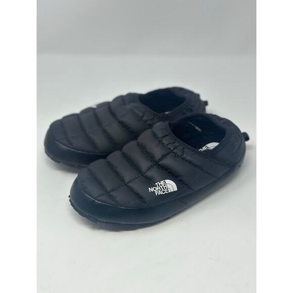The North Face Thermoball Black Traction Mules Slip On Quilted Slippers Size 5 - Picture 1 of 7